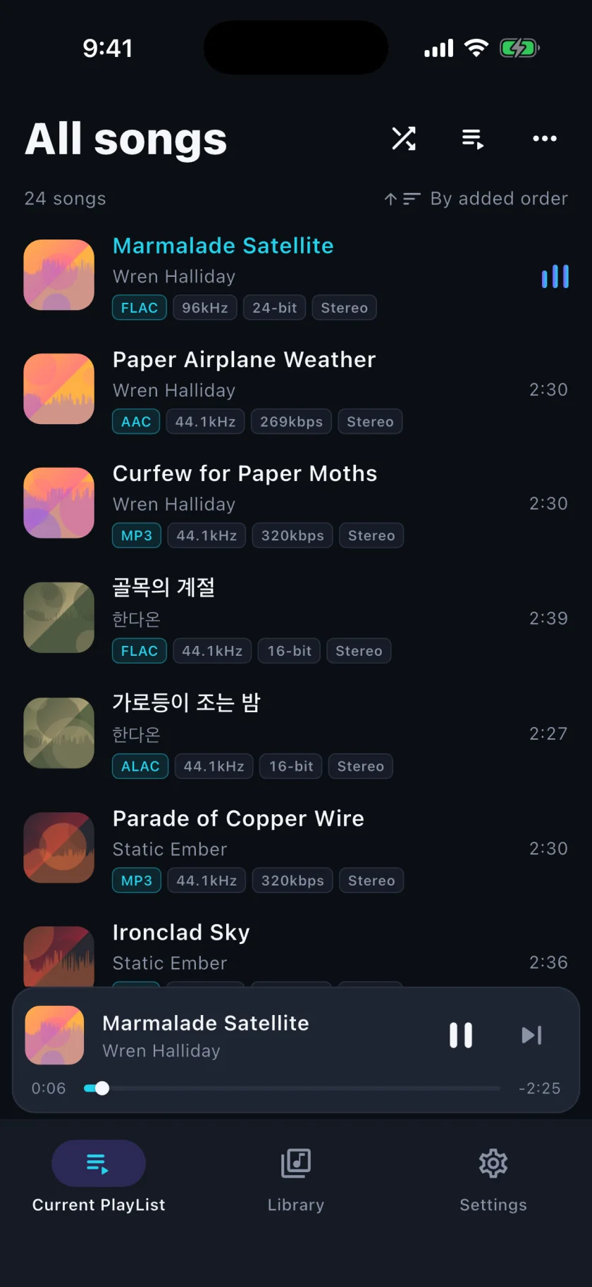 Every file, as it is